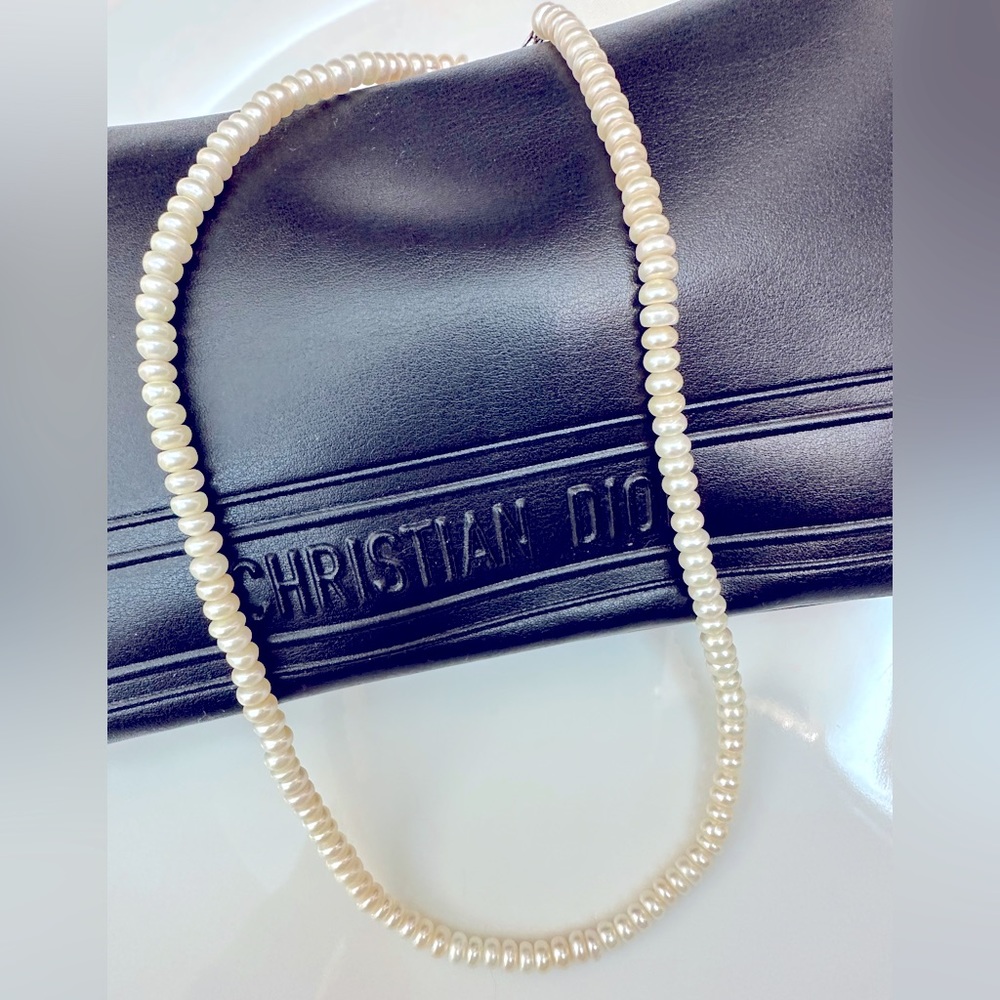 925 FW Pearl Choker